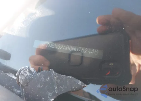 2022 Hyundai Kona Sel z USA, uszkodzony, nr VIN KM8K62AB8NU782448